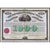 The New Orleans, Mobile and Texas Railroad Company 1873 Bond Certificate - Oliver Ames Jr. Signature