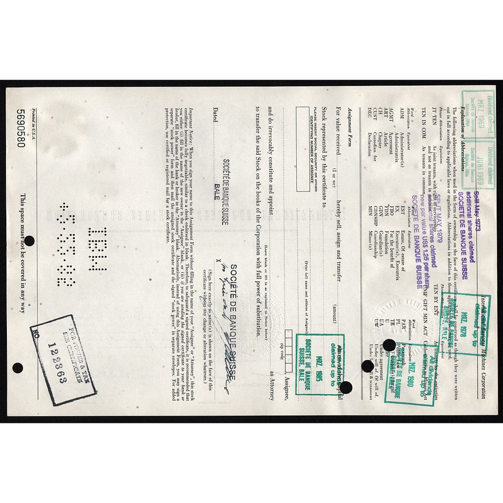 IBM - International Business Machines Corporation