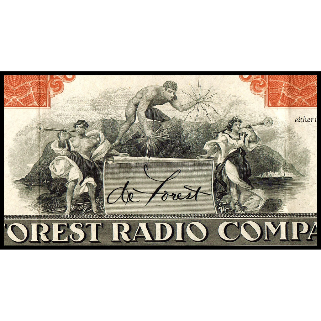 De Forest Radio Company 1929 Stock