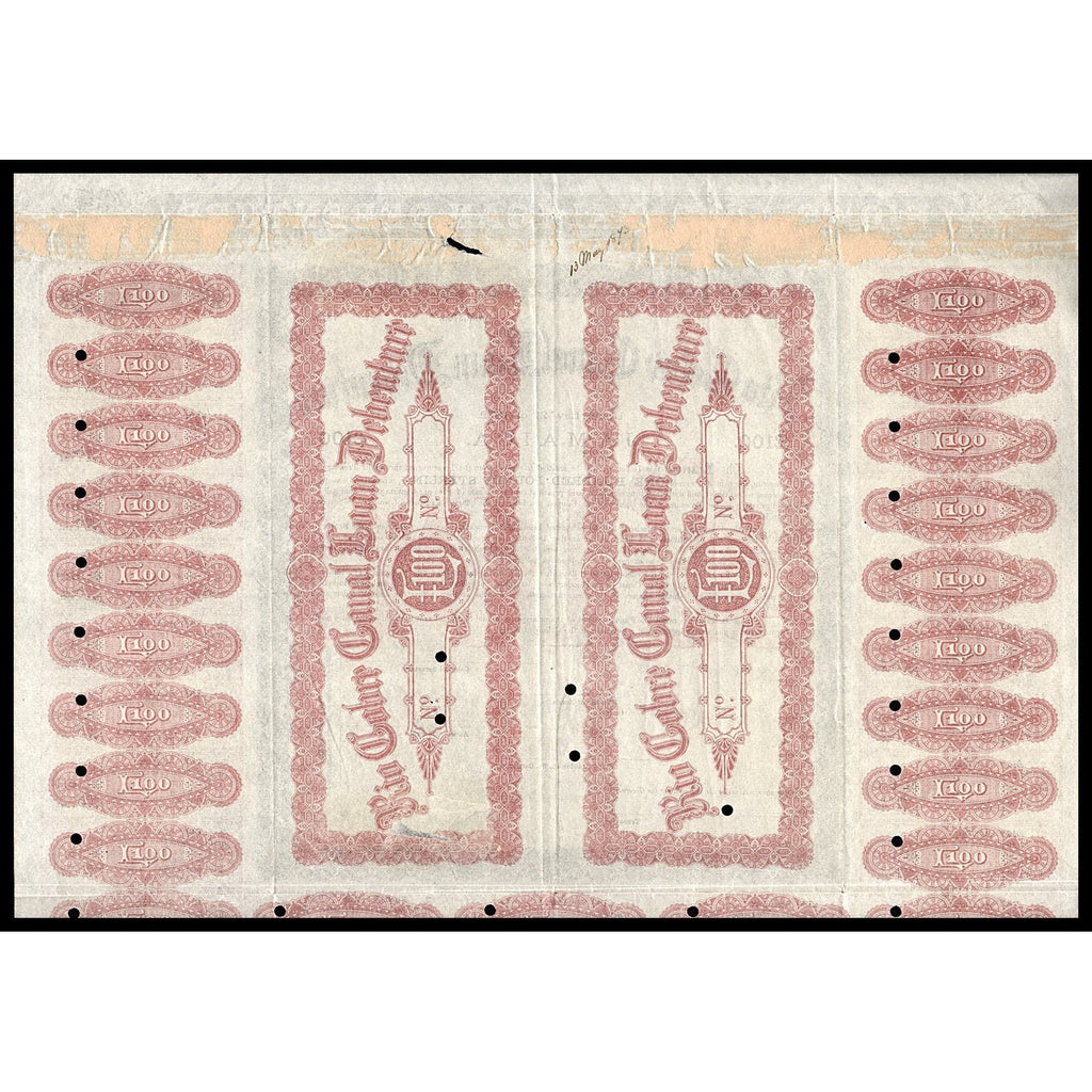 Rio Cobre Canal Loan Debenture (Jamaica)