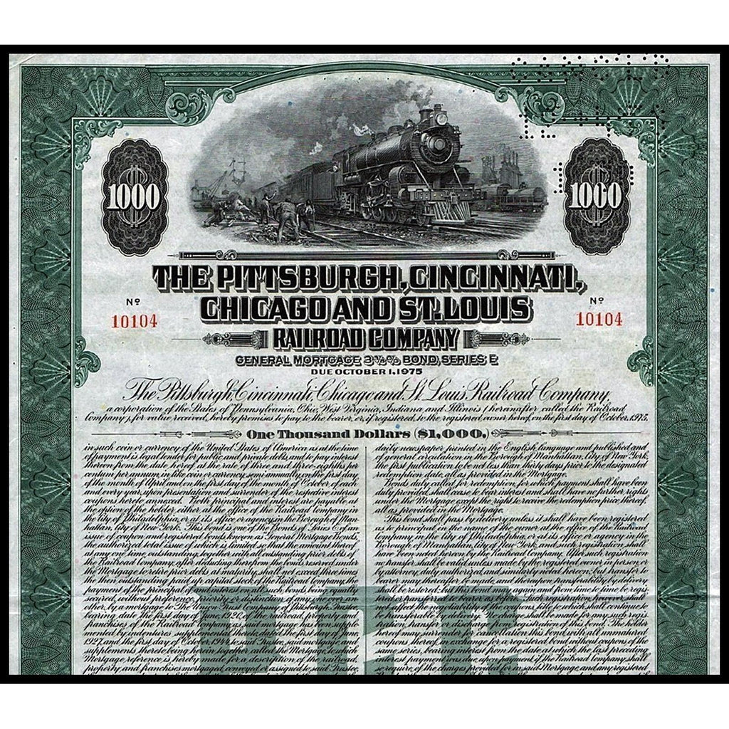 The Pittsburgh, Cincinnati, Chicago & St. Louis Railroad Company 1944