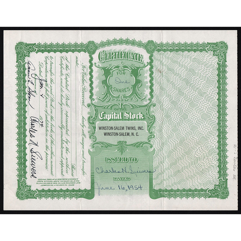 Winston-Salem Twins Inc.