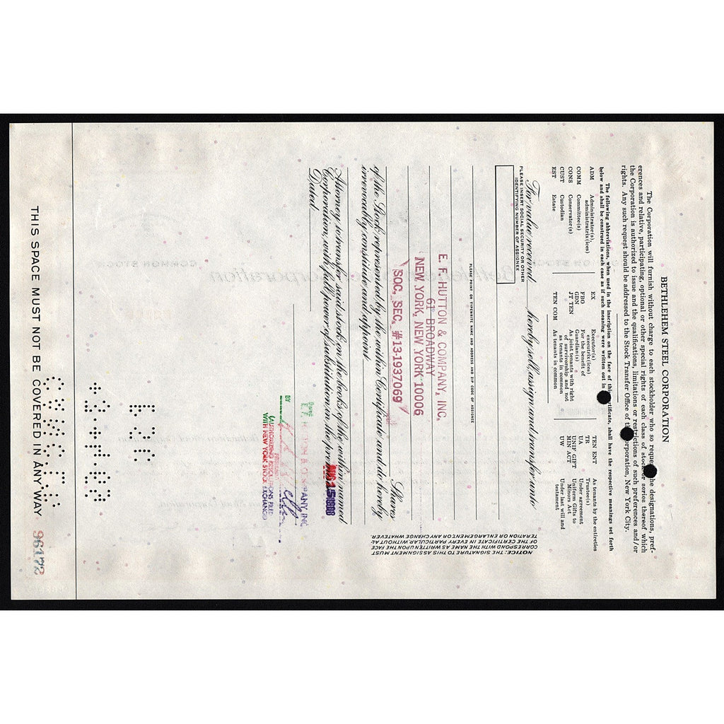 Bethlehem Steel Corporation