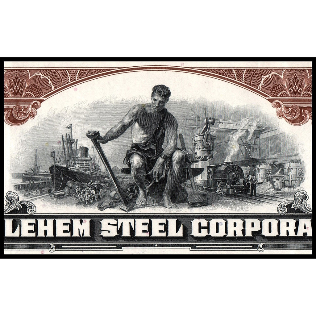 Bethlehem Steel Corporation Stock Scripophily
