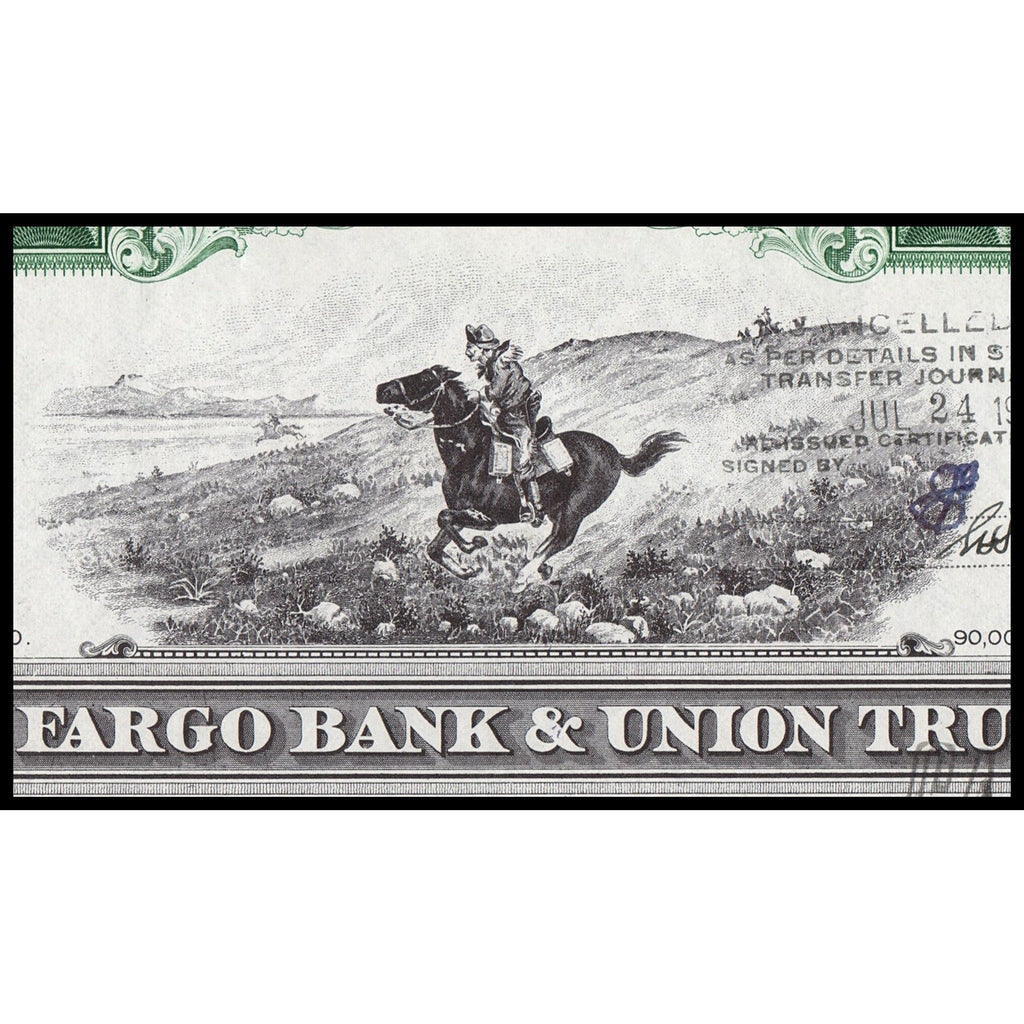 Wells Fargo Bank & Union Trust Co. (Pony Express)