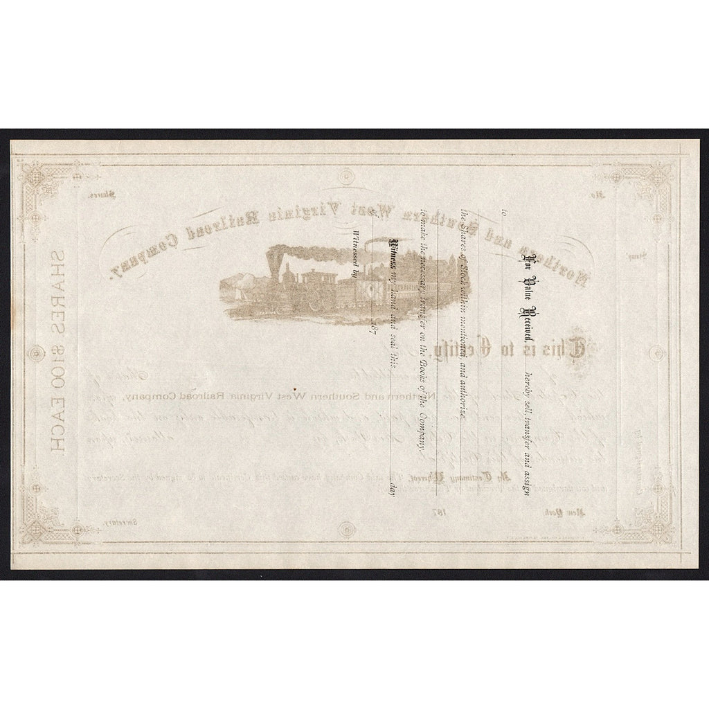 Northern and Southern West Virginia Railroad Company