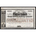 Morris Canal & Banking Company of 1844 Stock Certificate
