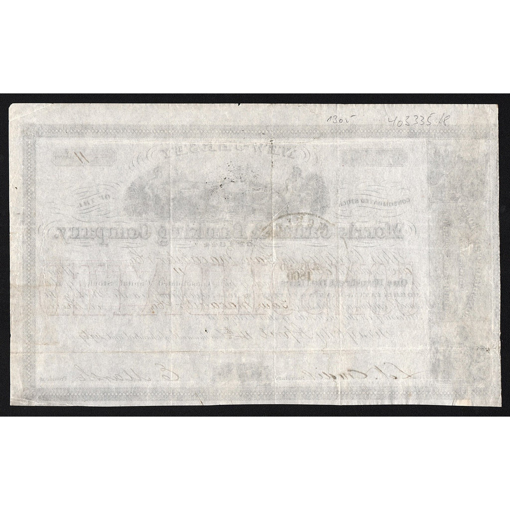 Morris Canal & Banking Company of 1844