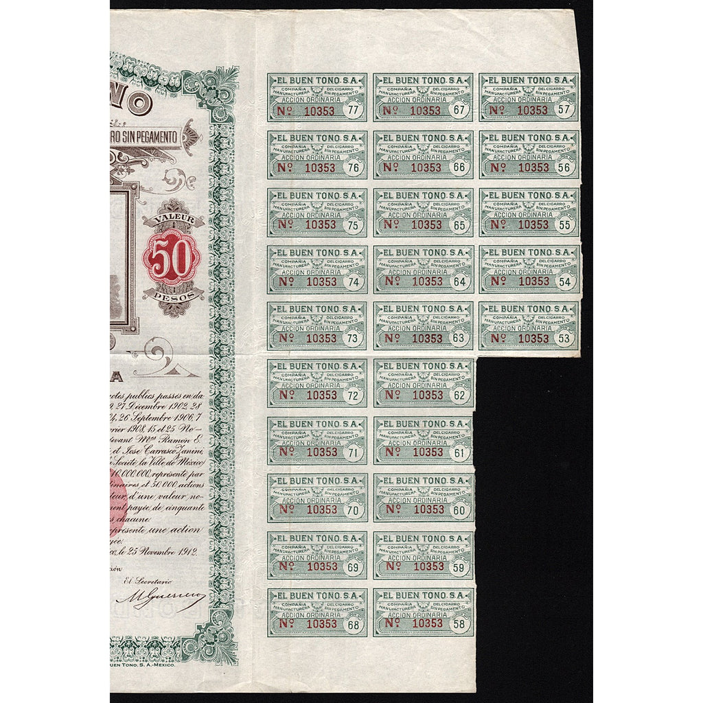 El Buen Tono (Mexican Cigar Manufacturer)