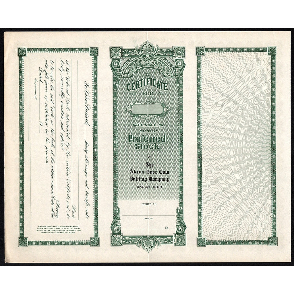 The Akron Coca Cola Bottling Company