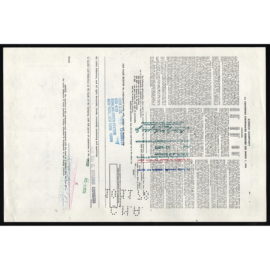 Kirsch Company (Drapery Hardware)