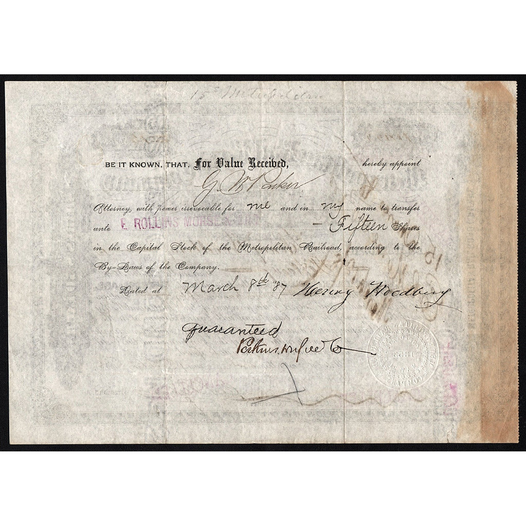 Metropolitan Rail Road Company