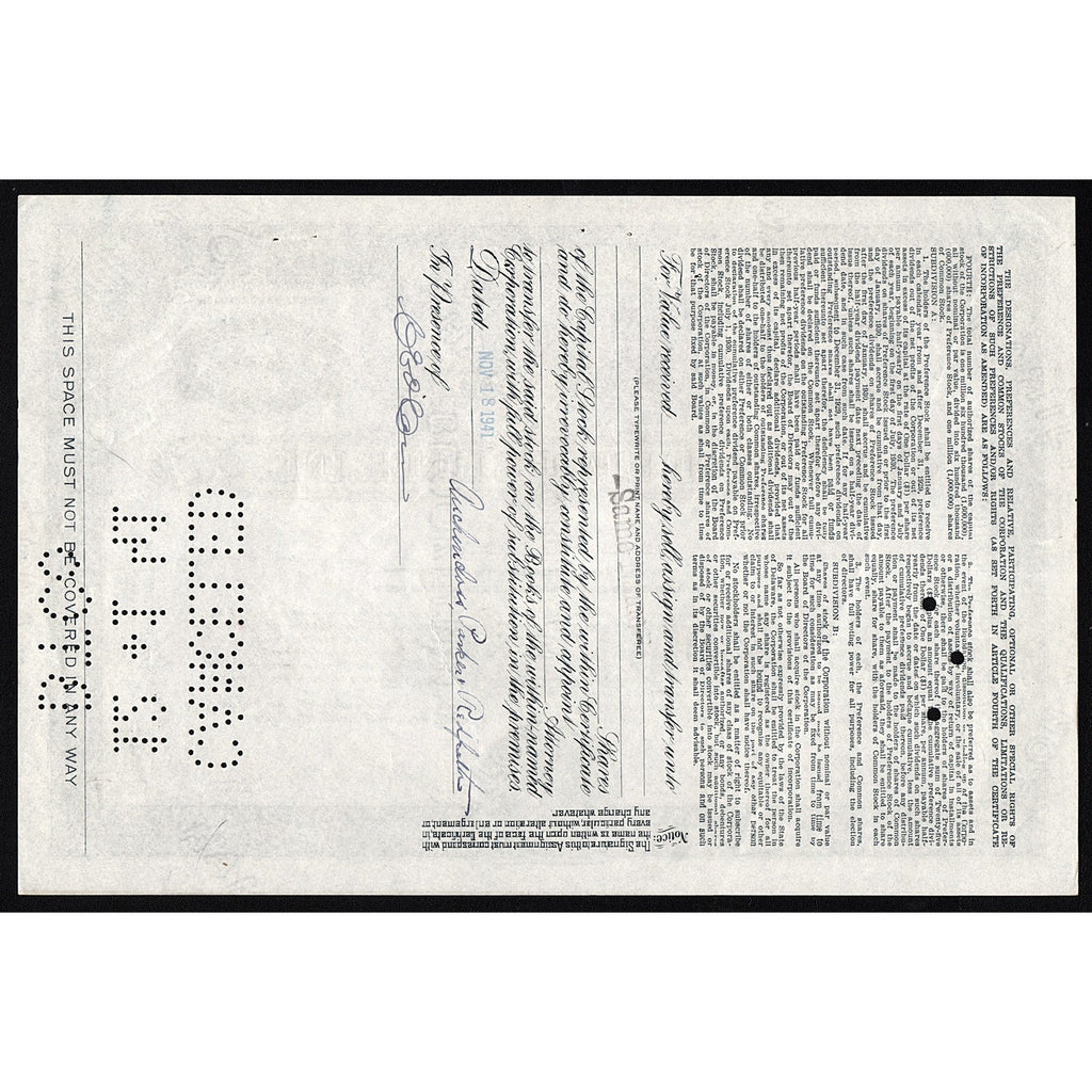 United States Lines, Inc.