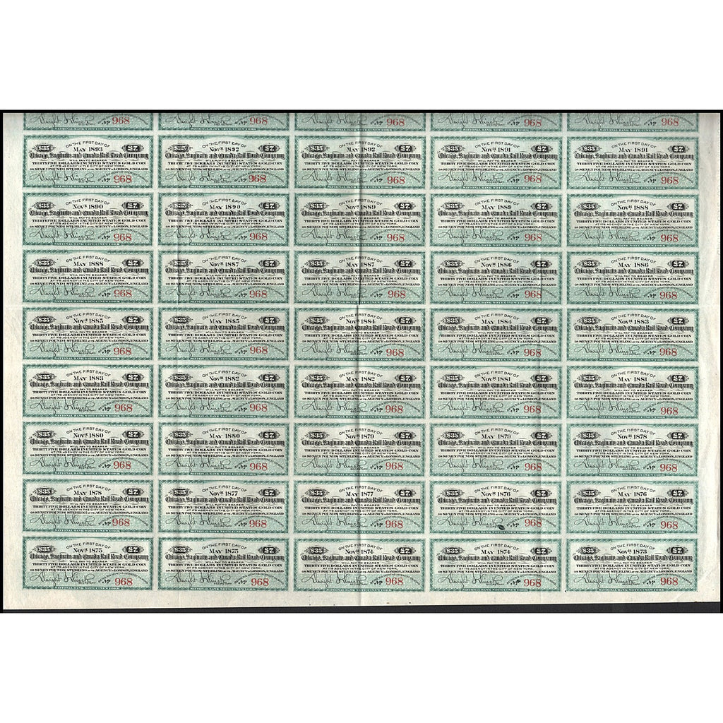 The Chicago, Saginaw and Canada Railroad Company