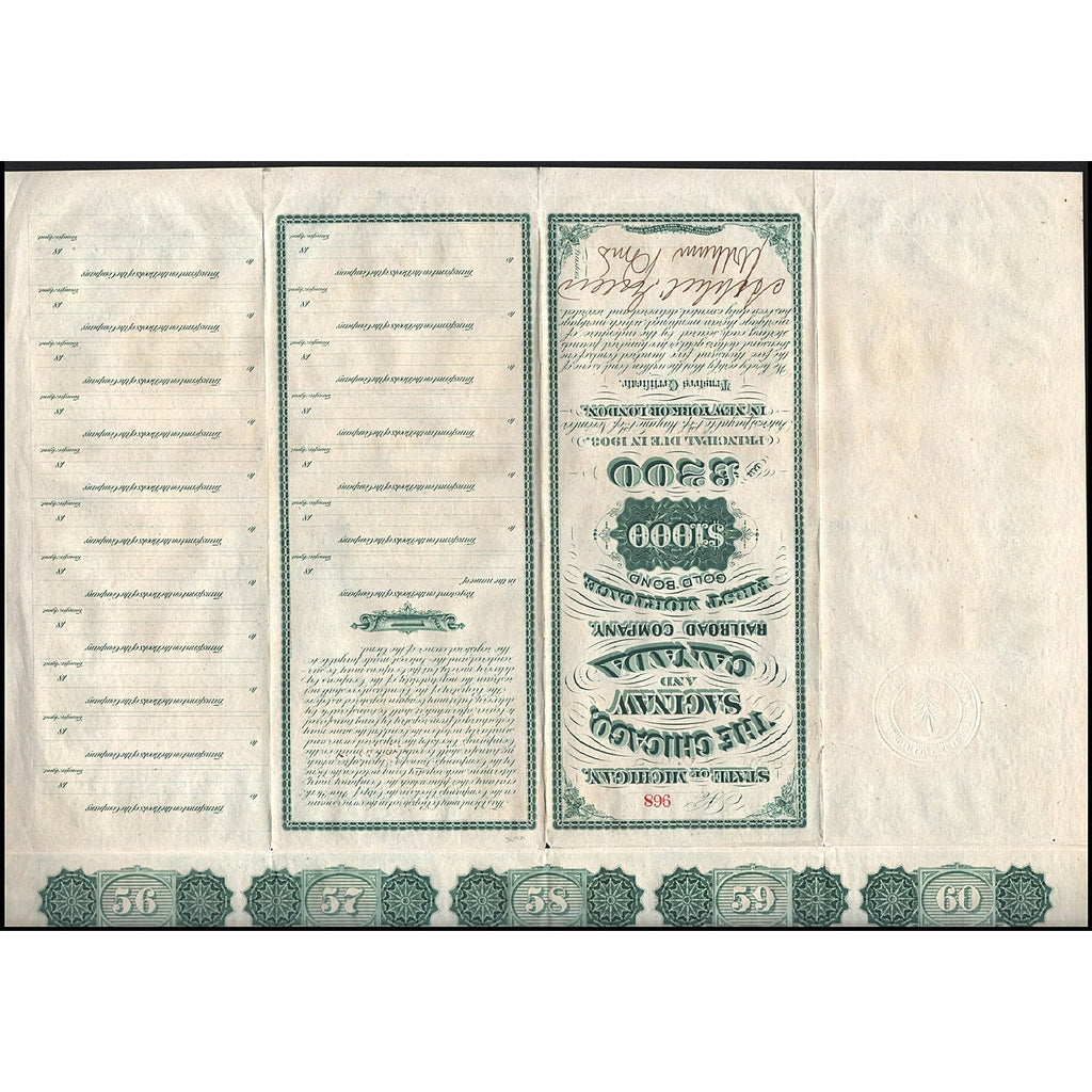 The Chicago, Saginaw and Canada Railroad Company