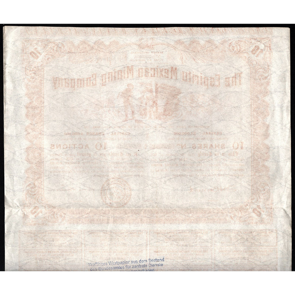 The Espiritu Mexican Mining Company