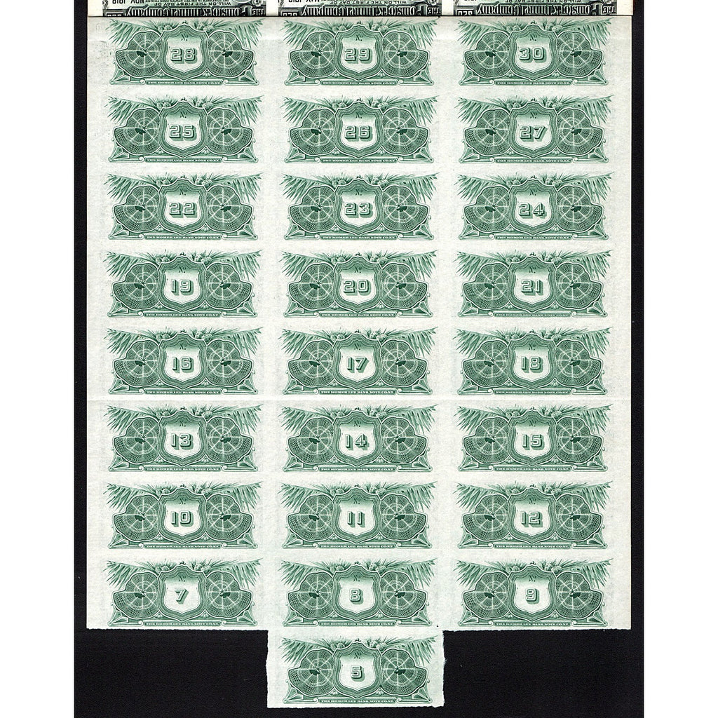 Comstock Tunnel Company $1000 (Theodore Sutro signature)