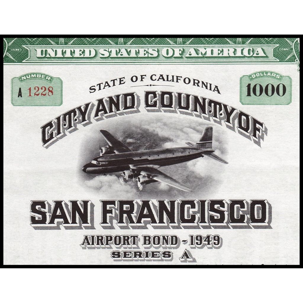 City and County of San Francisco Airport Bond