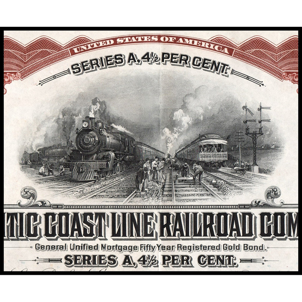Atlantic Coast Line Railroad Company Gold Bond