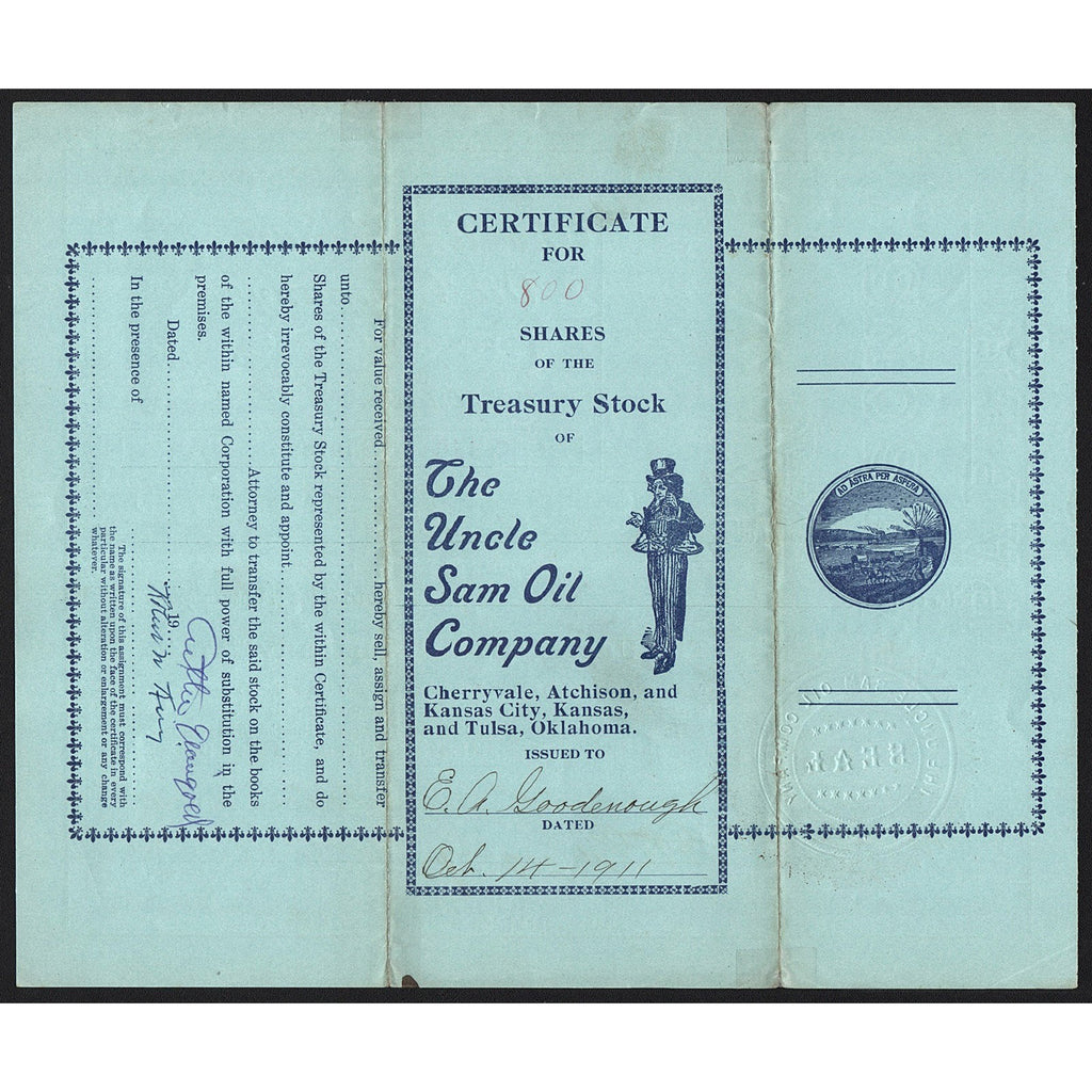 The Uncle Sam Oil Company