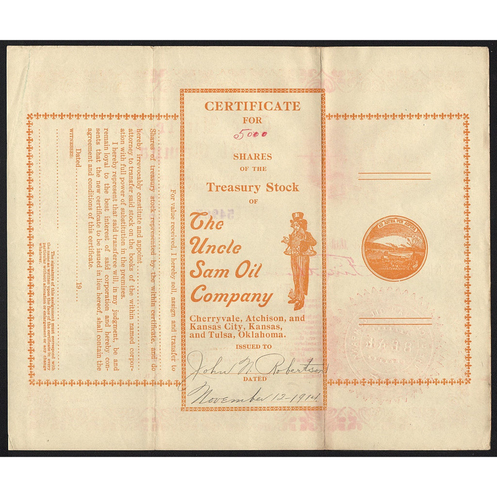 The Uncle Sam Oil Company