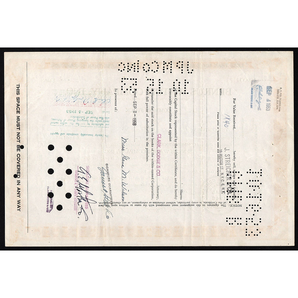 Benrus Watch Company, Inc.