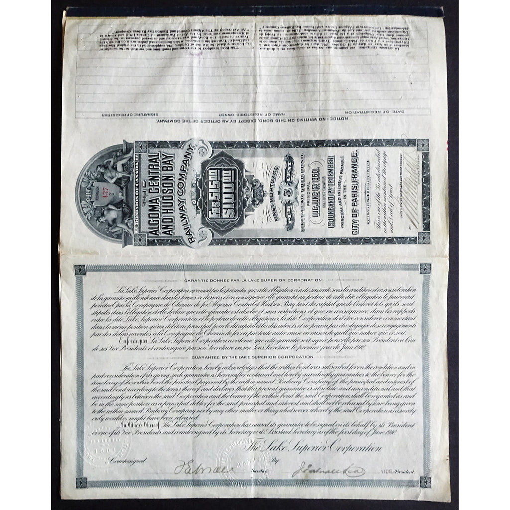 The Algoma Central and Hudson Bay Railway Company