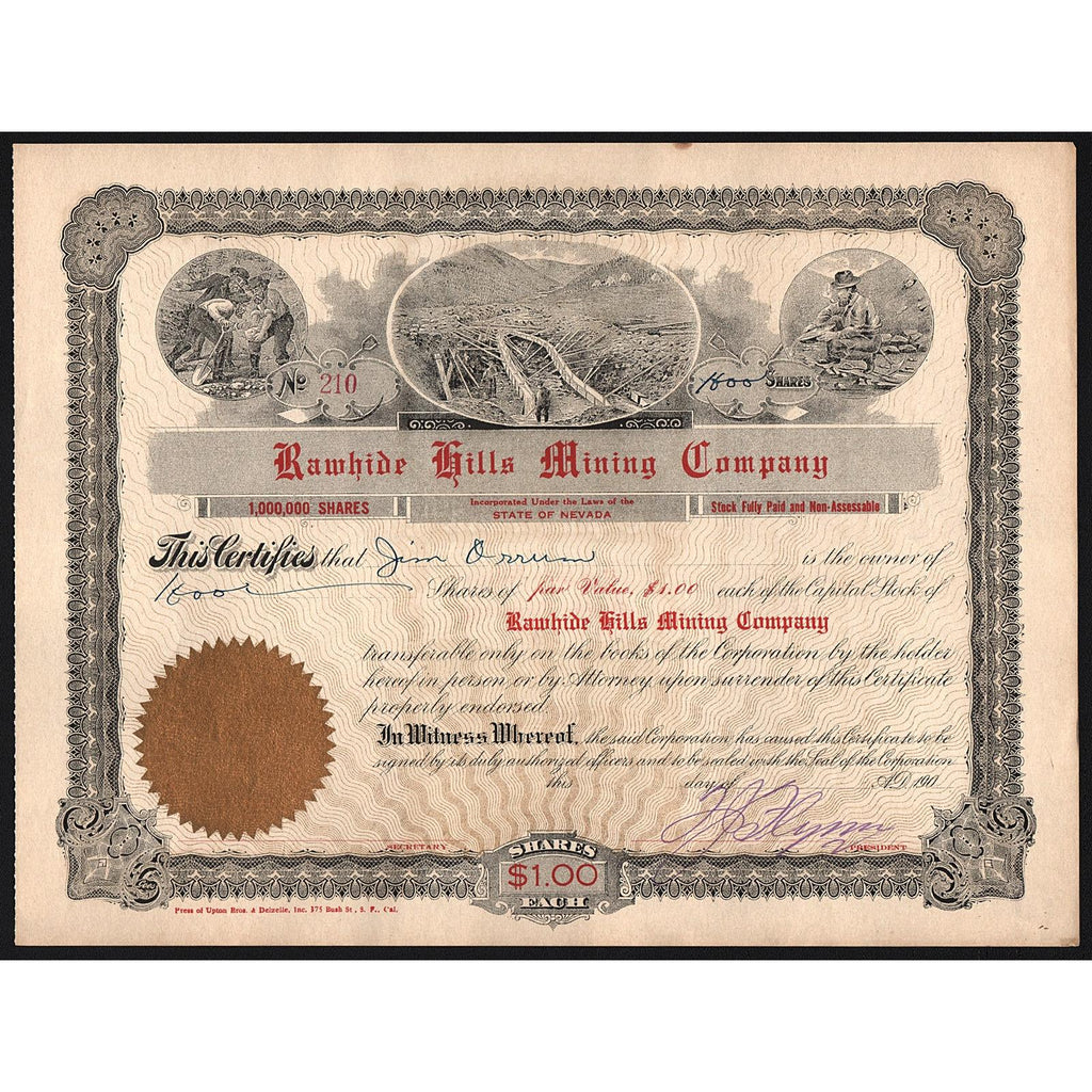 Rawhide Hills Mining Company