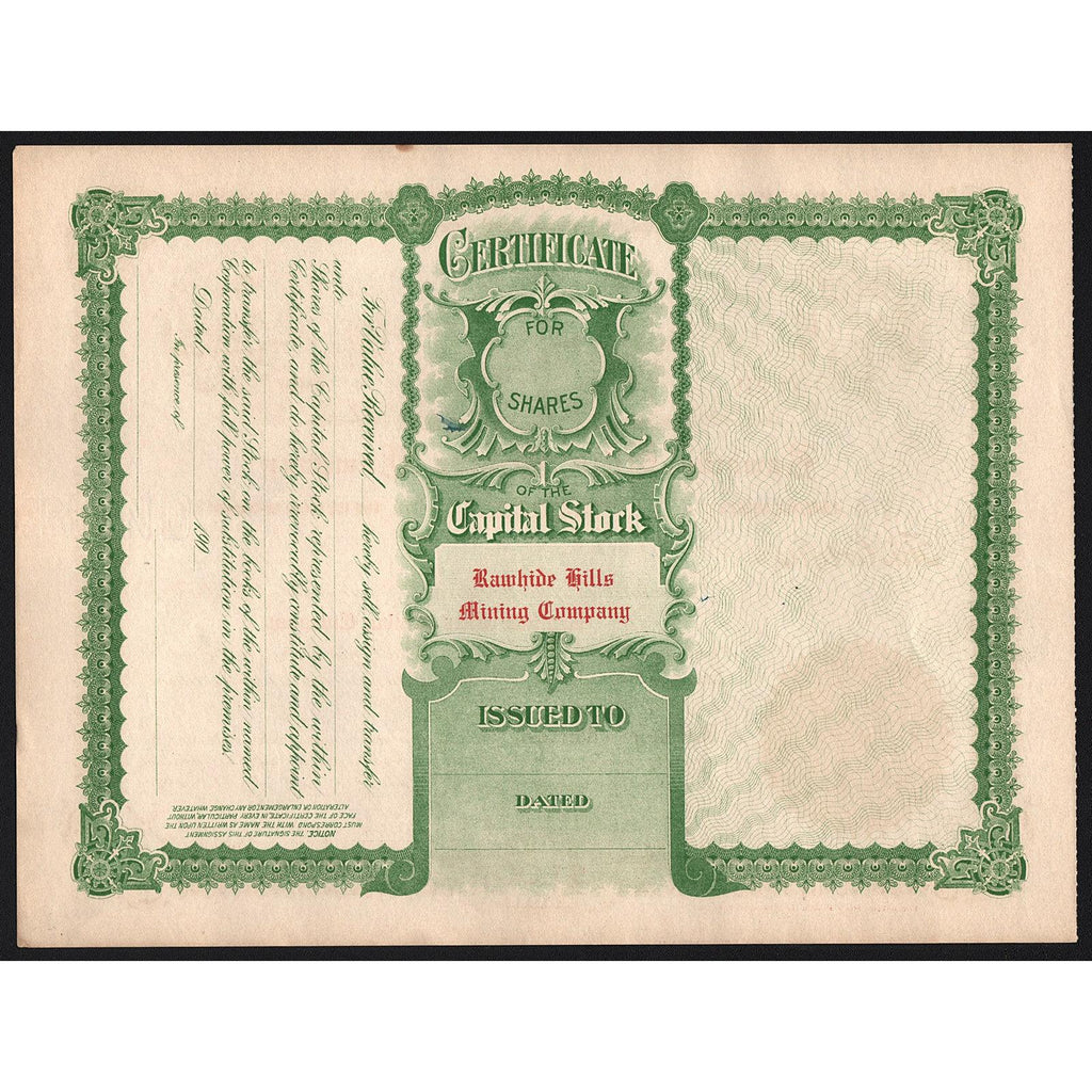 Rawhide Hills Mining Company