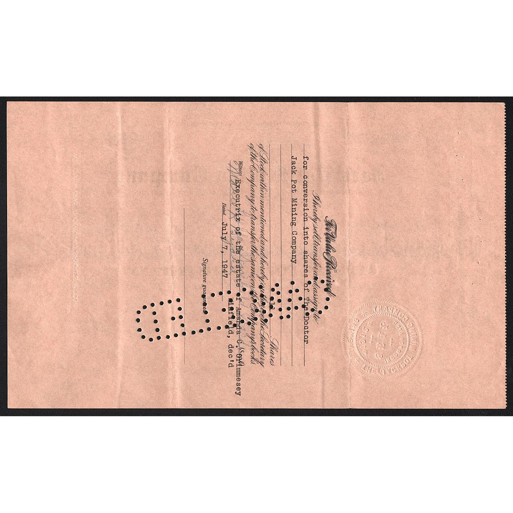 Jack Pot Mining Company