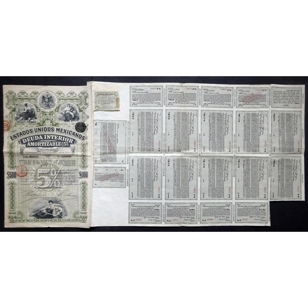 Estados Unidos Mexicanos, Deuda Interior $500 Mexico