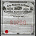 The Houston & Texas Central Railway Company 1873 Gold Bond Certificate