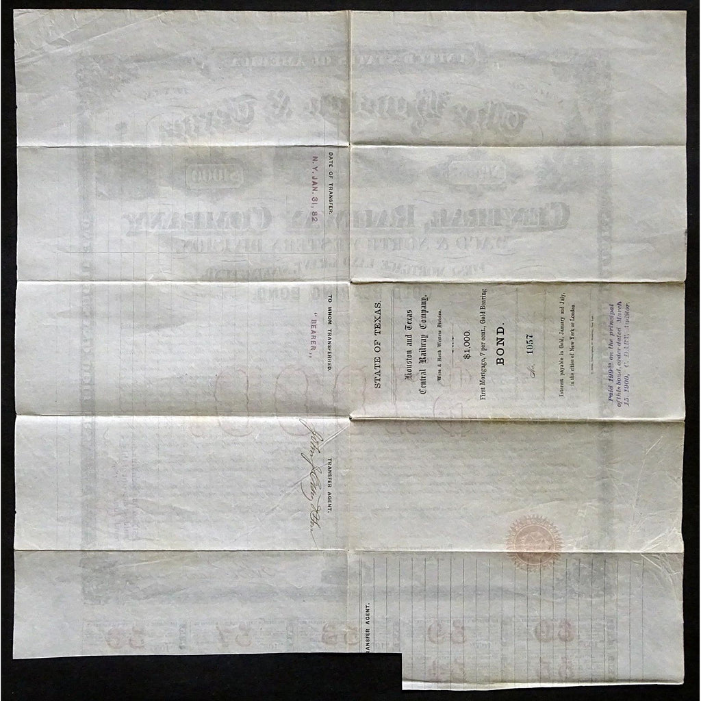 The Houston & Texas Central Railway Company