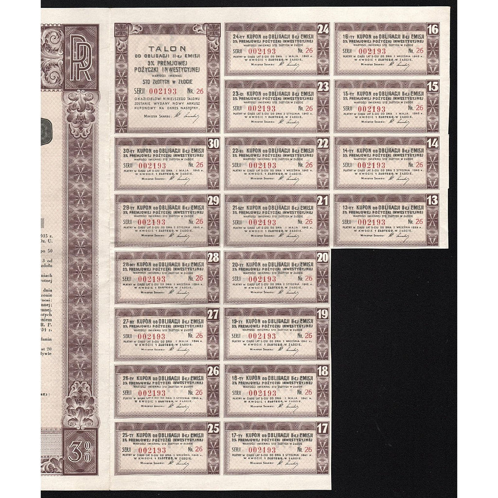 Rzeczpospolita Polska Obligacja