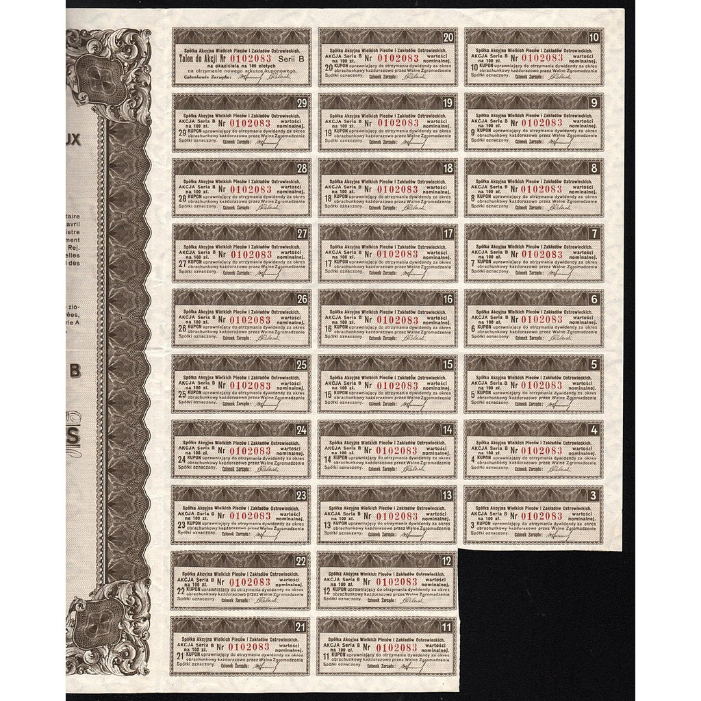 Spolka Akcyjna Wielkich Piecow I Zakladow Ostrowieckich