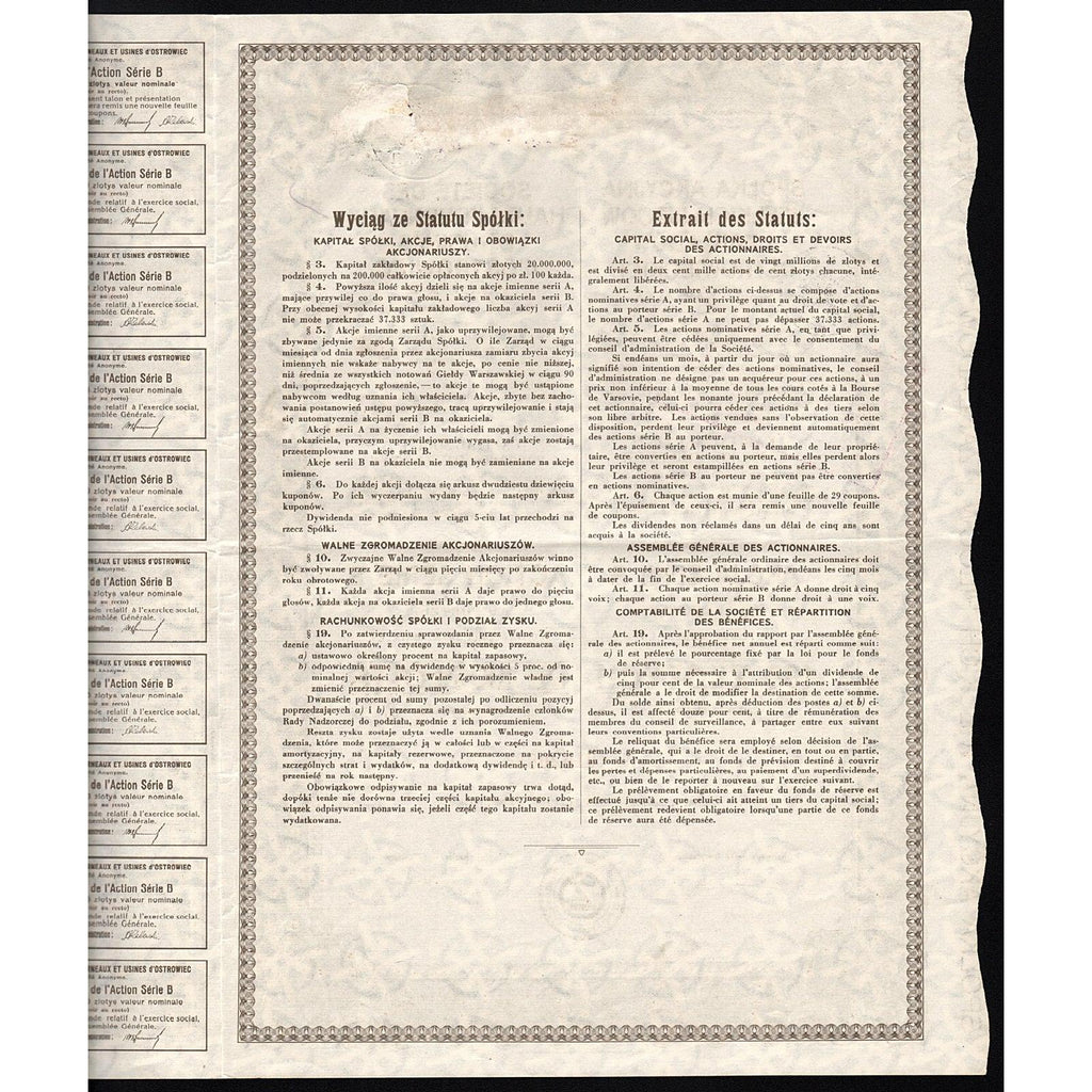 Spolka Akcyjna Wielkich Piecow I Zakladow Ostrowieckich