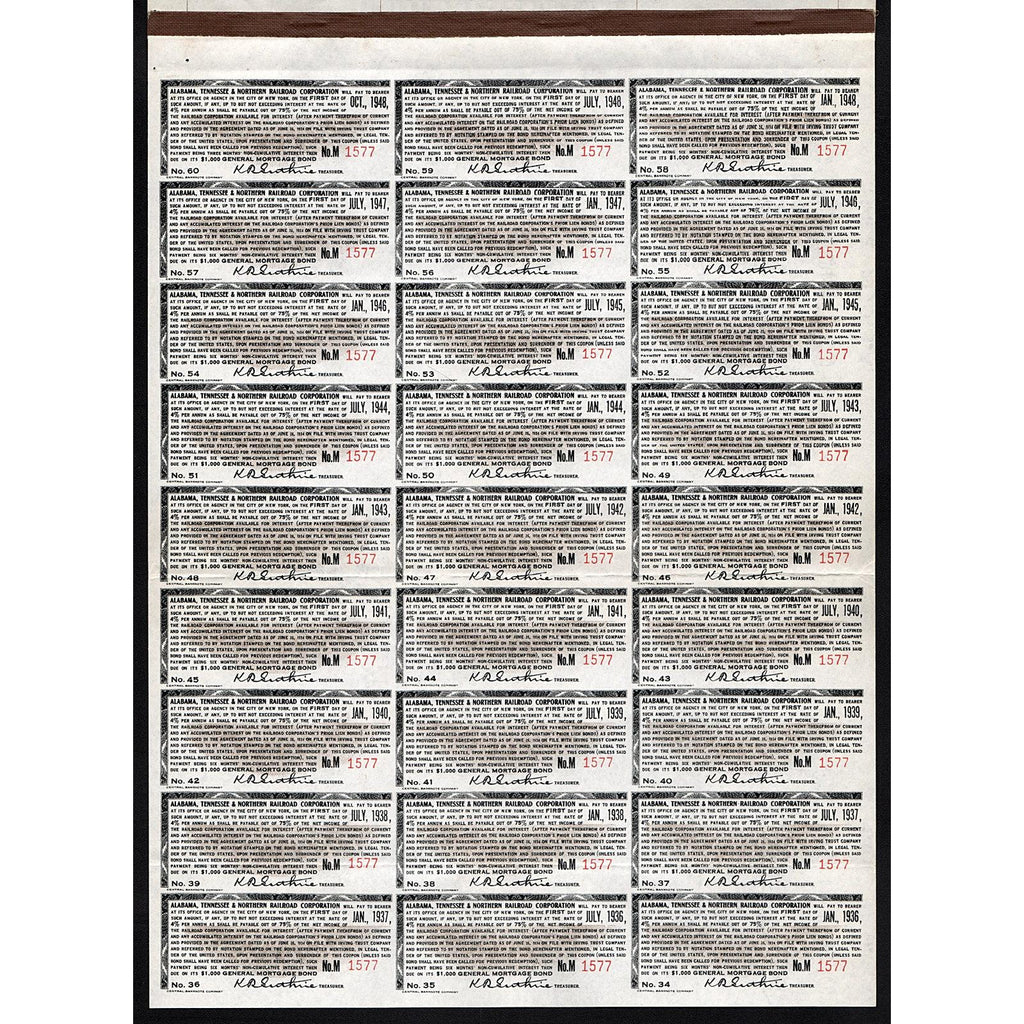 Alabama, Tennessee & Northern Railroad Corporation