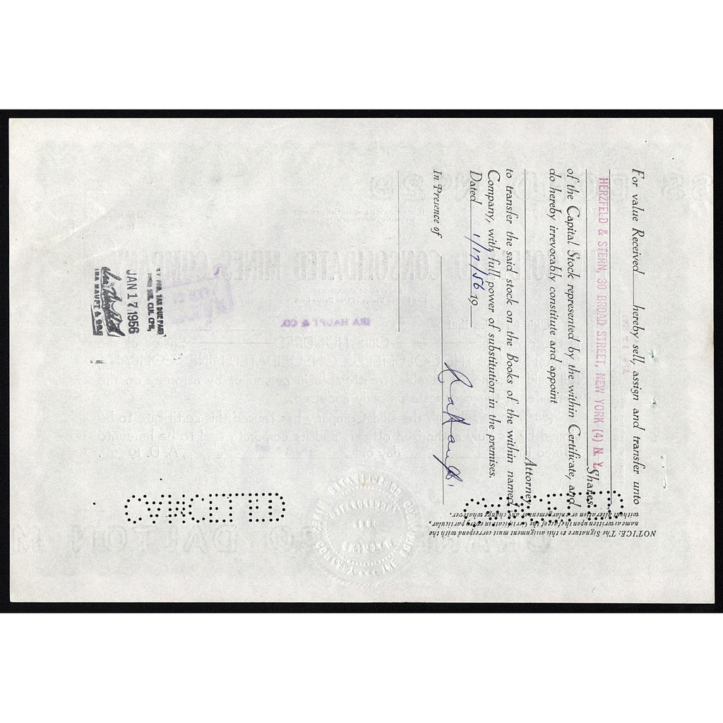 The Goldfield Consolidated Mines Company