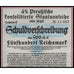Prussia 1940 Nazi State Bond