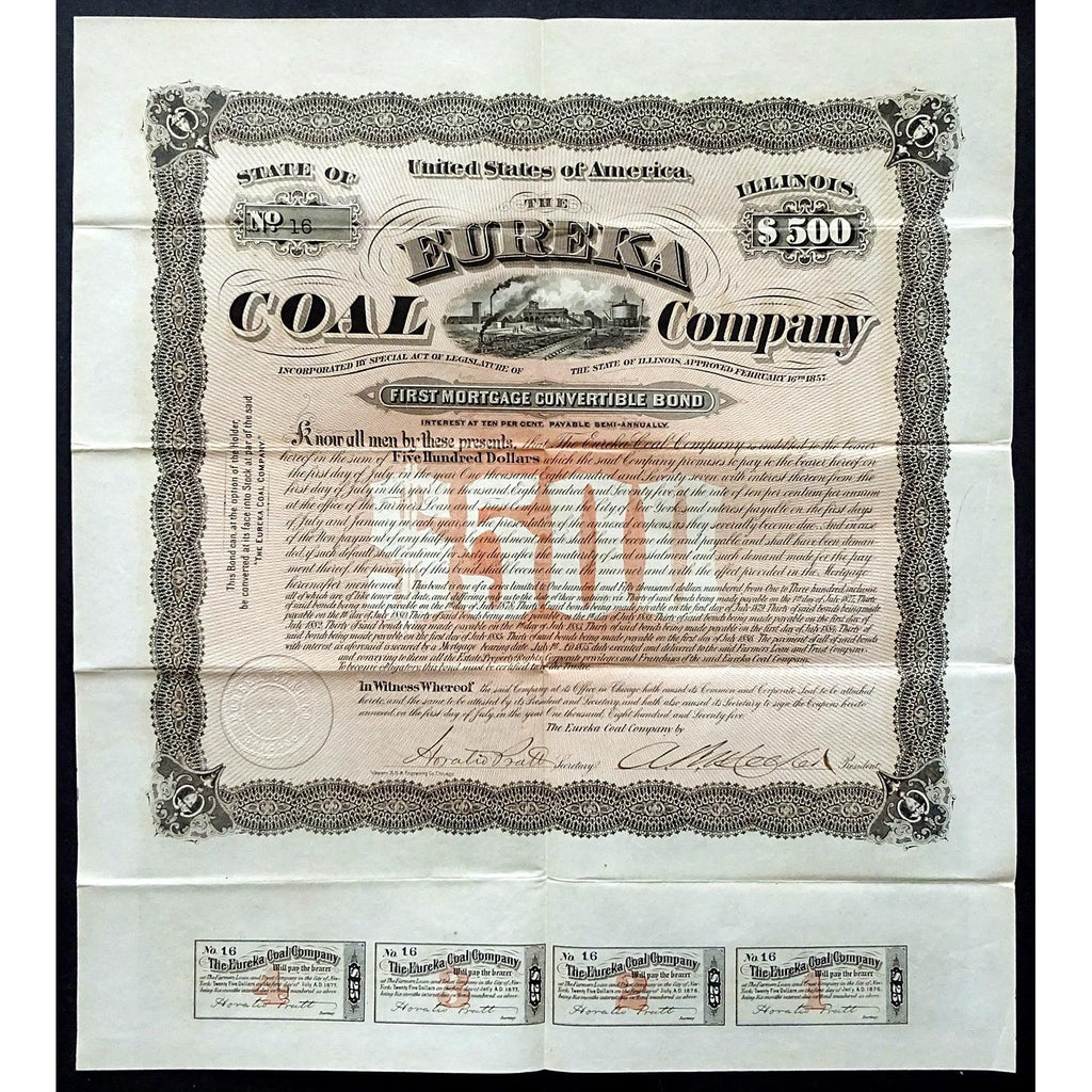 The Eureka Coal Company 1875