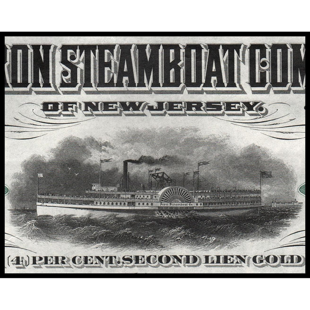 The Iron Steamboat Company of New Jersey Gold Bond