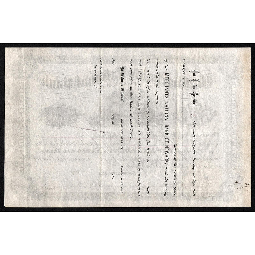 The Merchants National Bank of Newark, N.J.