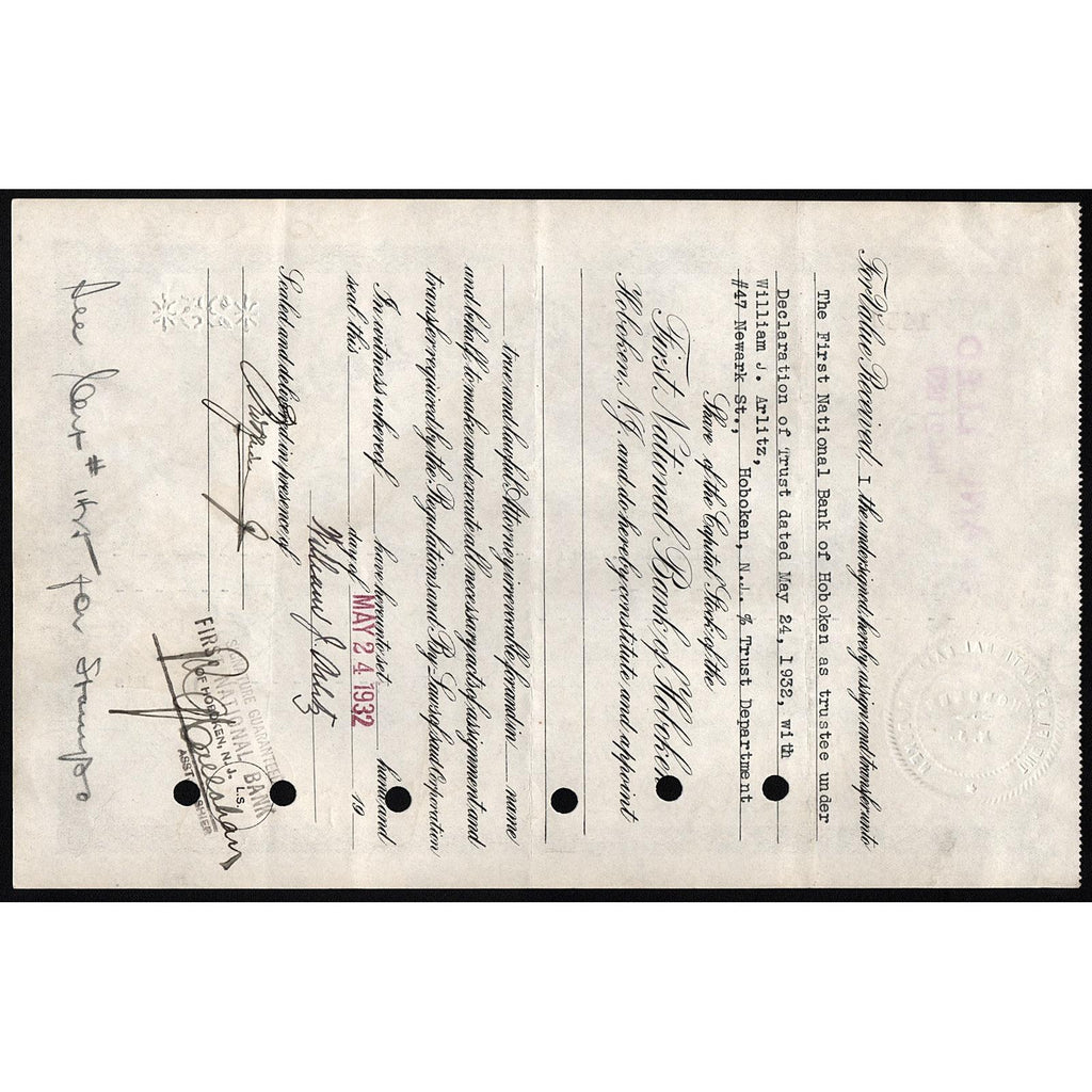 First National Bank of Hoboken