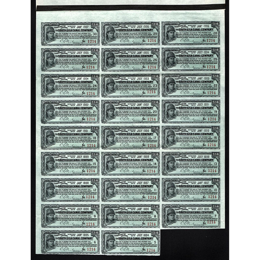 The South Gila Canal Company