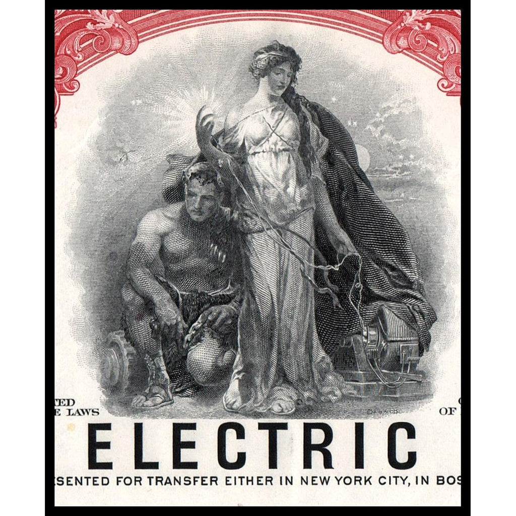 General Electric Company Stock Certificate