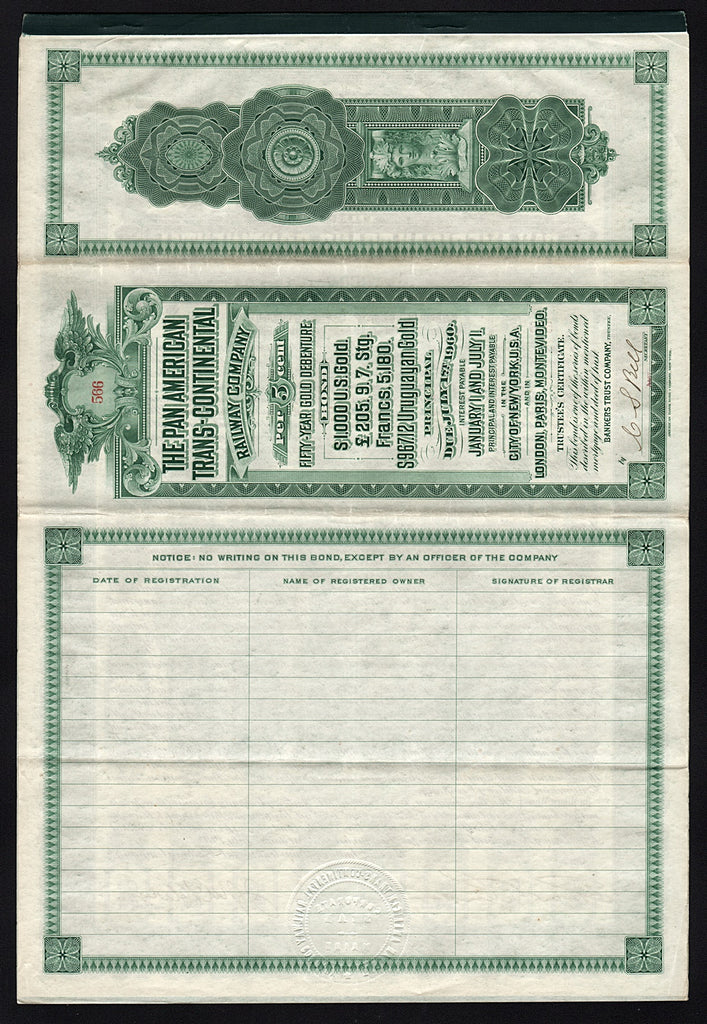 The Pan American Trans-Continental Railway Company