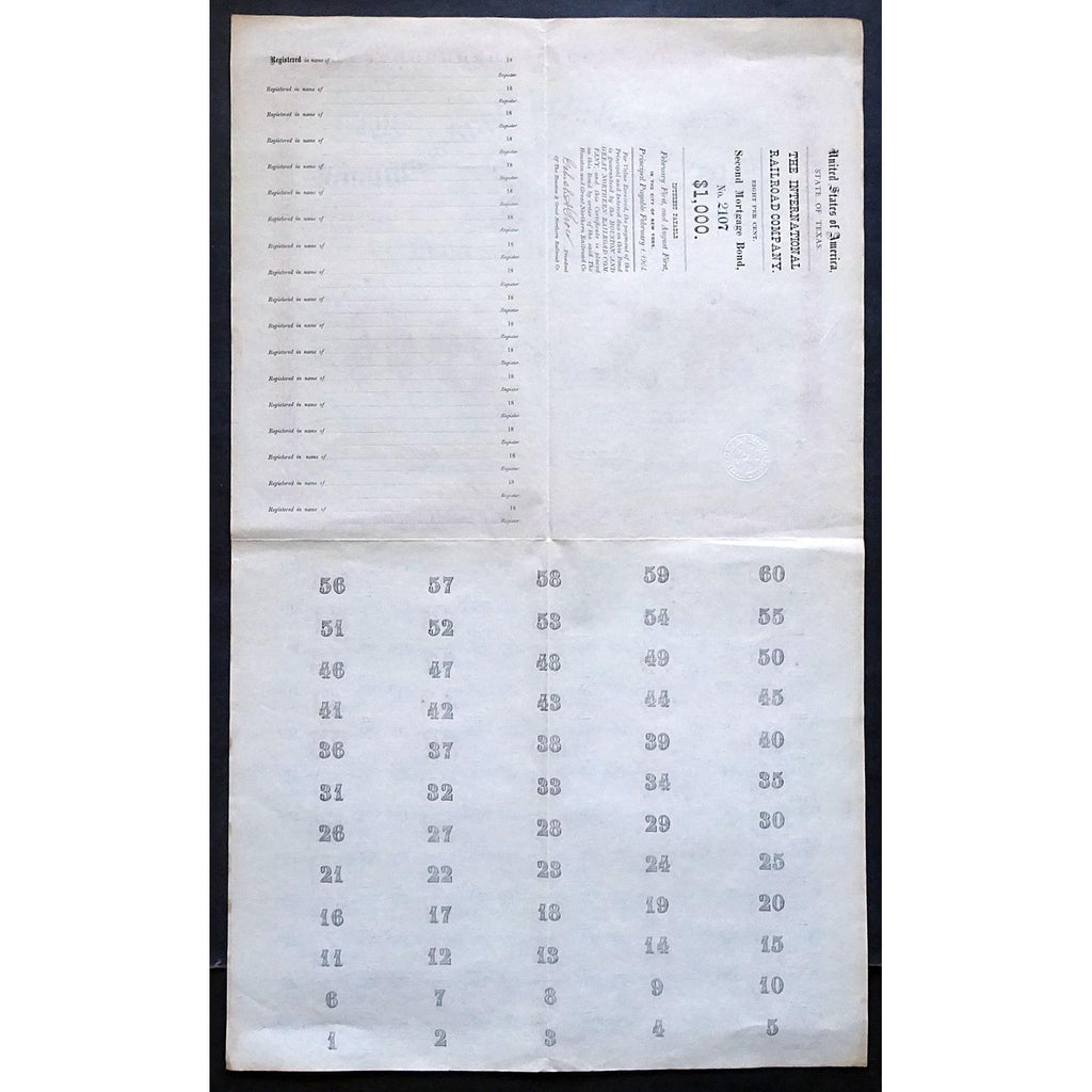 The International Rail Road Company of Texas