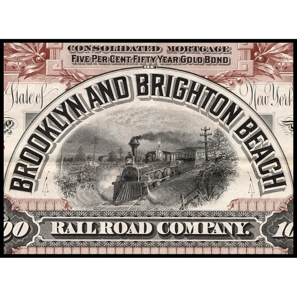 Brooklyn and Brighton Beach Railroad Company 1896