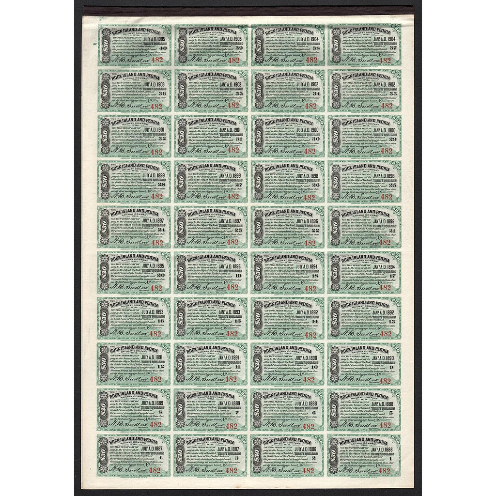 The Rock Island and Peoria Railway Company