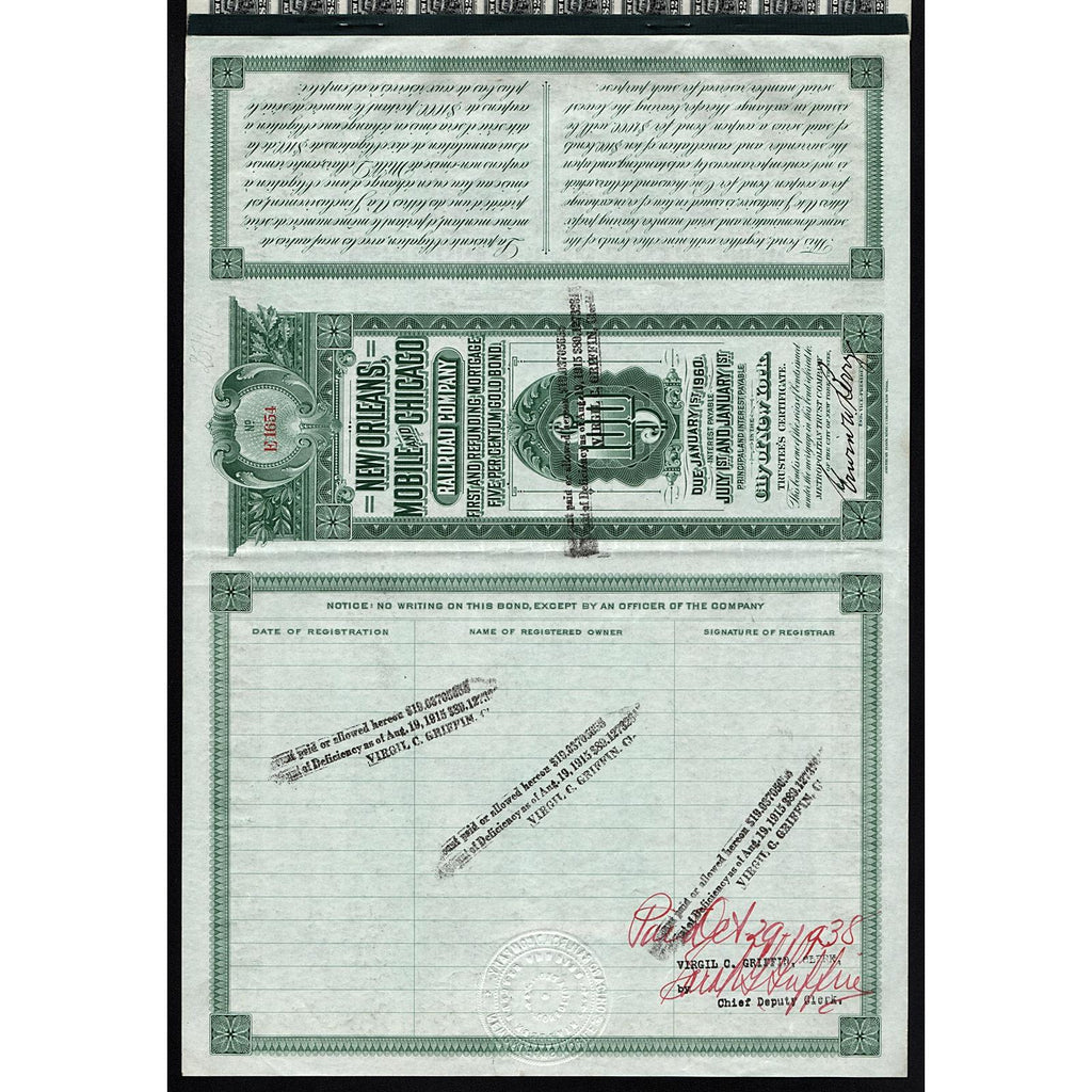 New Orleans Mobile and Chicago Railroad Company